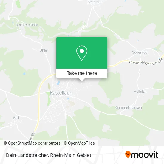 Карта Dein-Landstreicher