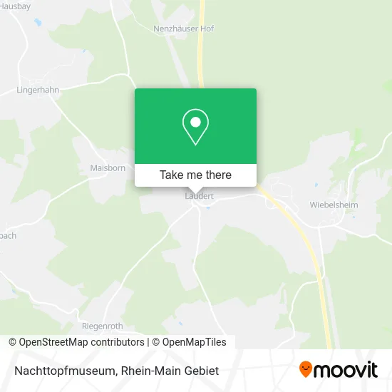 Nachttopfmuseum map