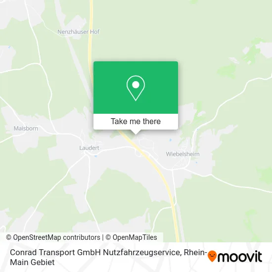 Карта Conrad Transport GmbH Nutzfahrzeugservice