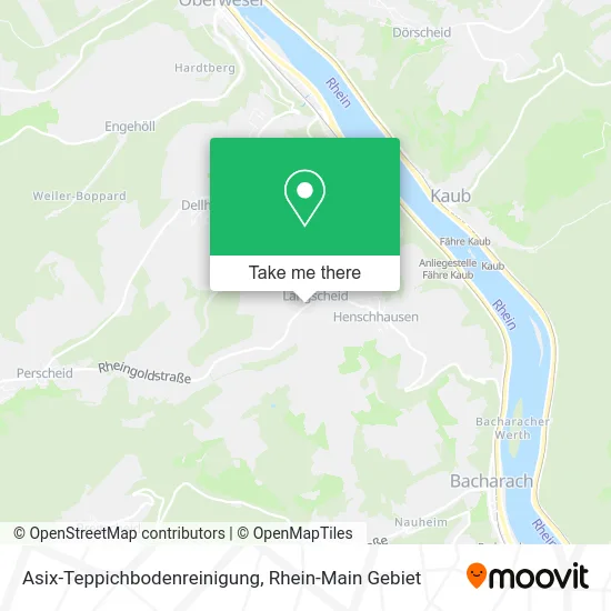 Карта Asix-Teppichbodenreinigung