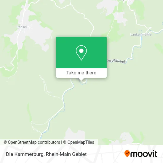 Карта Die Kammerburg