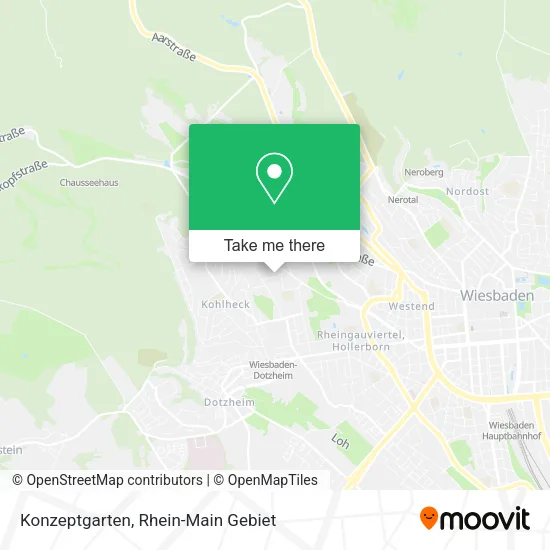 Карта Konzeptgarten
