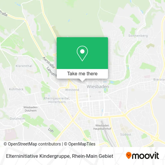 Карта Elterninitiative Kindergruppe