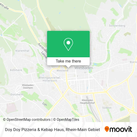 Карта Doy Doy Pizzeria & Kebap Haus