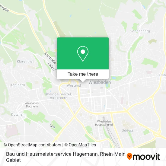 Карта Bau und Hausmeisterservice Hagemann