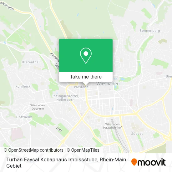 Карта Turhan Faysal Kebaphaus Imbissstube