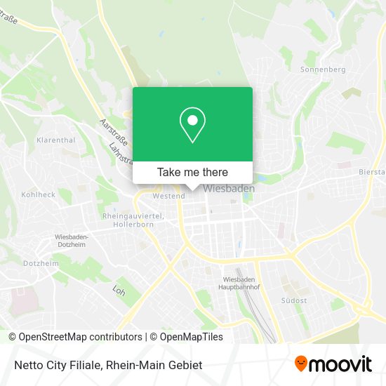 Карта Netto City Filiale