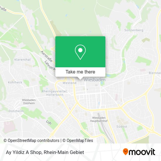 Карта Ay Yildiz A Shop