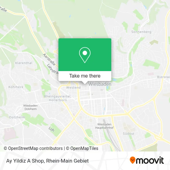 Карта Ay Yildiz A Shop