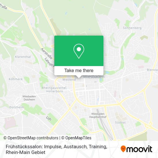 Карта Frühstückssalon: Impulse, Austausch, Training
