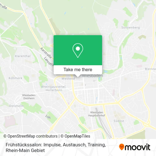 Карта Frühstückssalon: Impulse, Austausch, Training