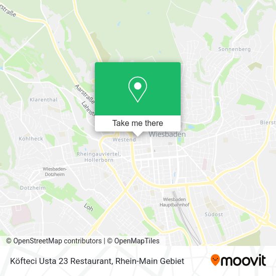 Карта Köfteci Usta 23 Restaurant