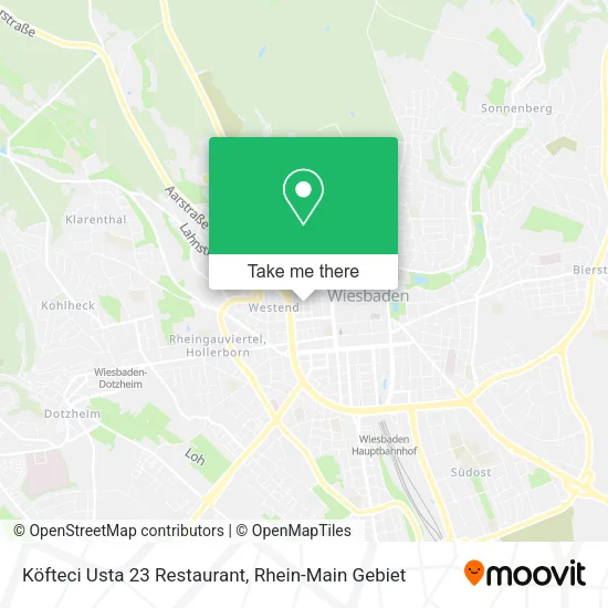 Карта Köfteci Usta 23 Restaurant