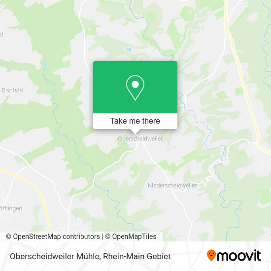 Карта Oberscheidweiler Mühle