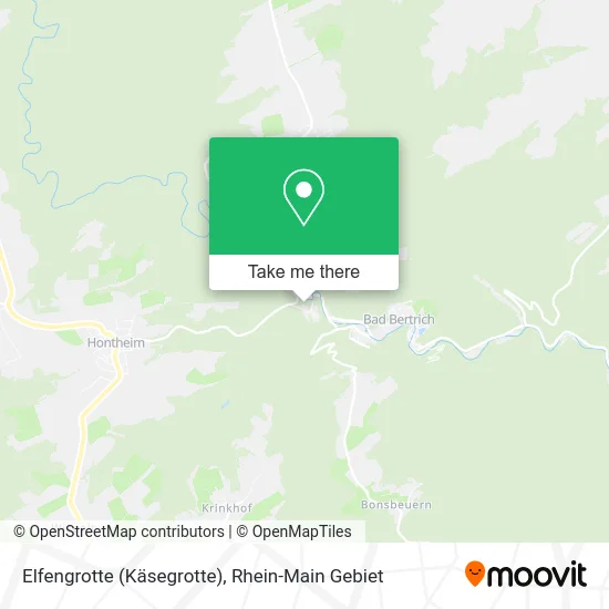 Карта Elfengrotte (Käsegrotte)