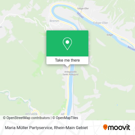 Карта Maria Müller Partyservice