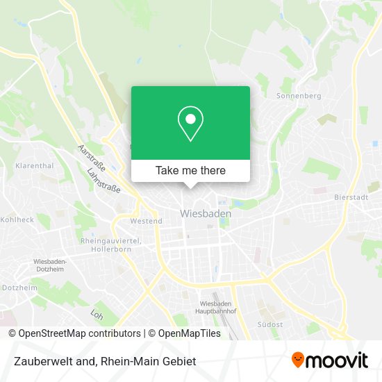 Карта Zauberwelt and