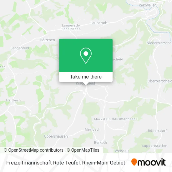 Карта Freizeitmannschaft Rote Teufel