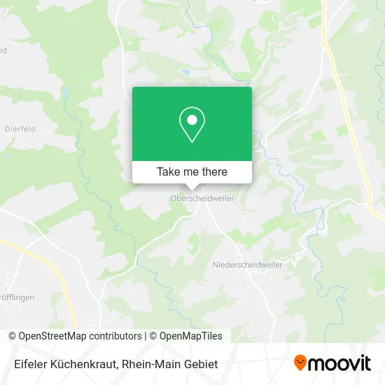 Карта Eifeler Küchenkraut