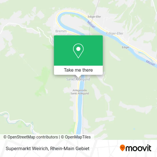 Supermarkt Weirich map
