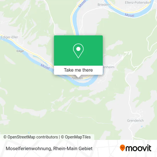 Карта Moselferienwohnung