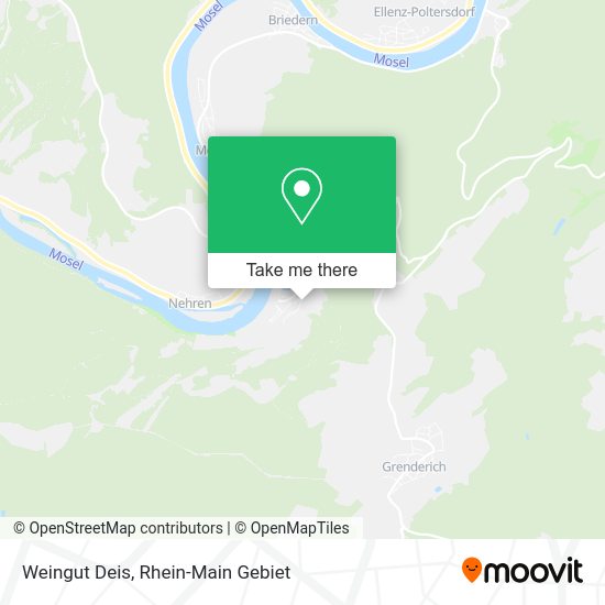 Карта Weingut Deis