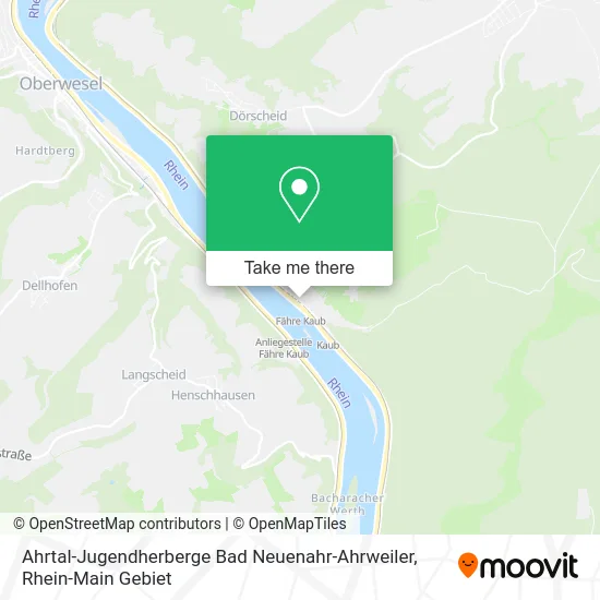 Карта Ahrtal-Jugendherberge Bad Neuenahr-Ahrweiler