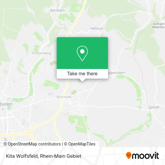 Карта Kita Wolfsfeld