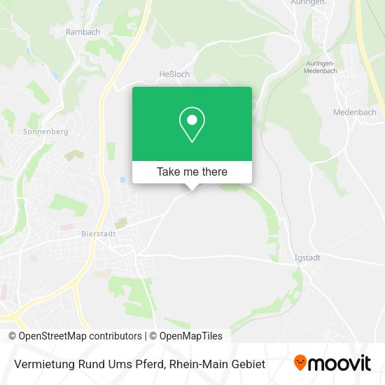 Карта Vermietung Rund Ums Pferd
