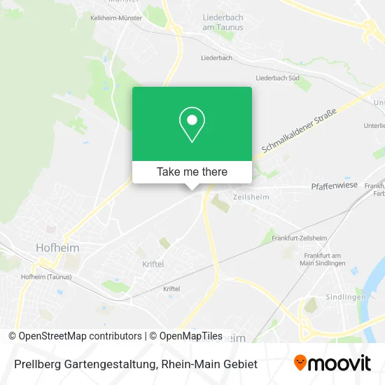 Карта Prellberg Gartengestaltung