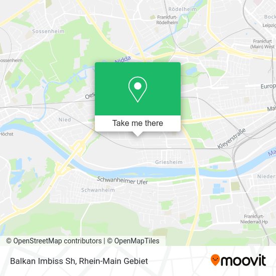Карта Balkan Imbiss Sh