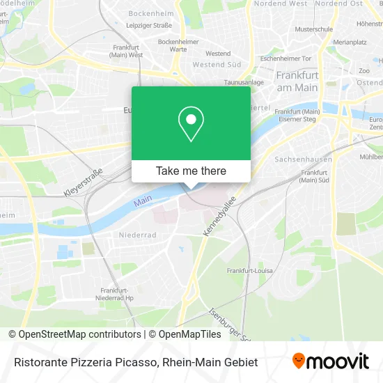 Карта Ristorante Pizzeria Picasso