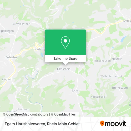 Карта Egers Haushaltswaren
