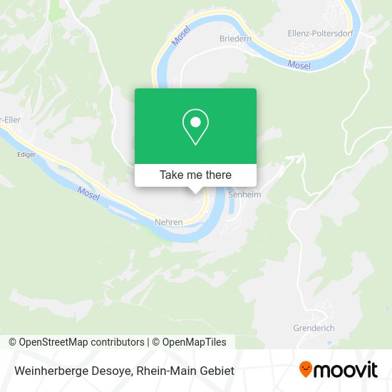 Карта Weinherberge Desoye