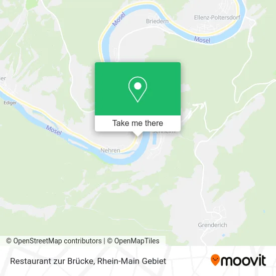 Карта Restaurant zur Brücke