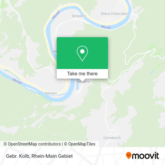 Карта Gebr. Kolb