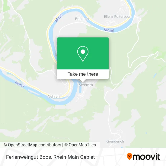 Карта Ferienweingut Boos