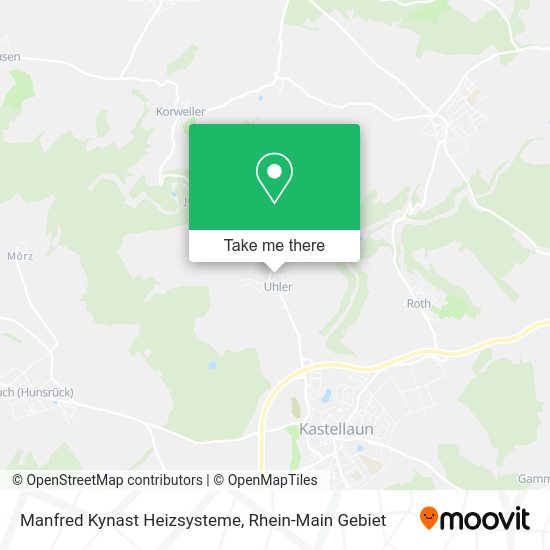 Карта Manfred Kynast Heizsysteme