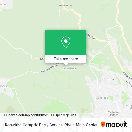 Карта Roswitha Comprix Party Service
