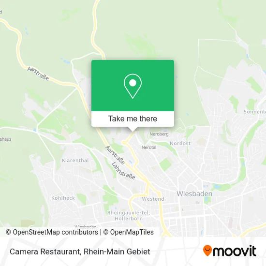 Карта Camera Restaurant