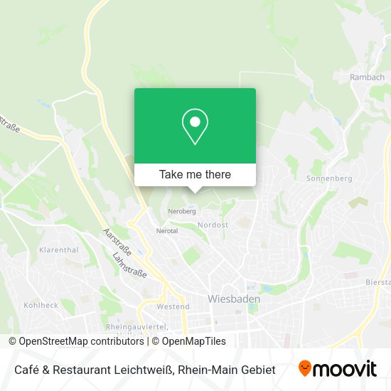 Карта Café & Restaurant Leichtweiß