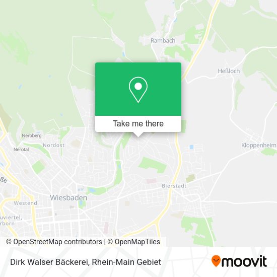 Карта Dirk Walser Bäckerei