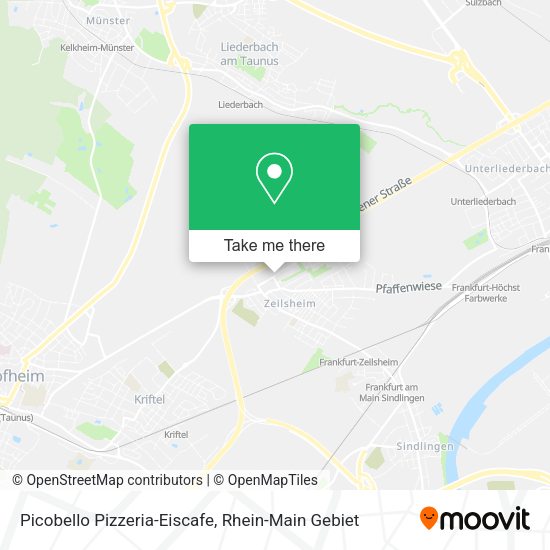 Карта Picobello Pizzeria-Eiscafe