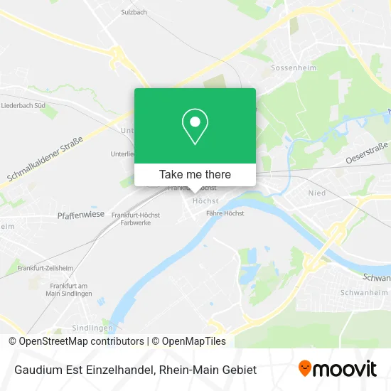 Карта Gaudium Est Einzelhandel