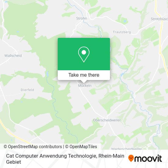 Cat Computer Anwendung Technologie map