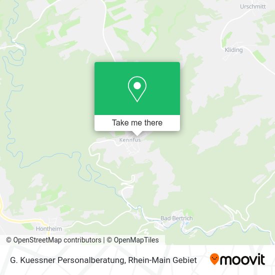 Карта G. Kuessner Personalberatung