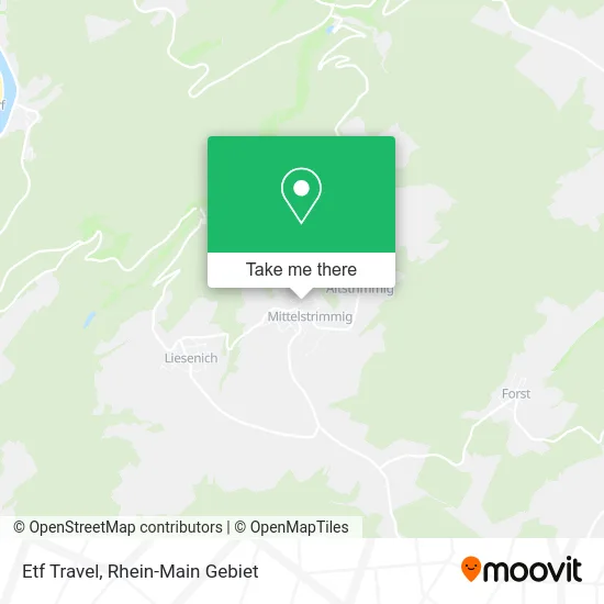 Карта Etf Travel
