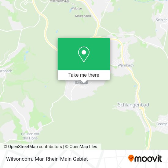 Карта Wilsoncom. Mar