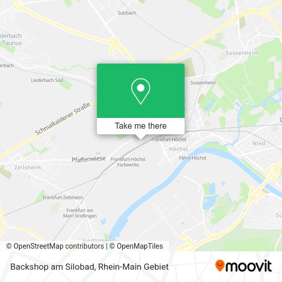 Карта Backshop am Silobad