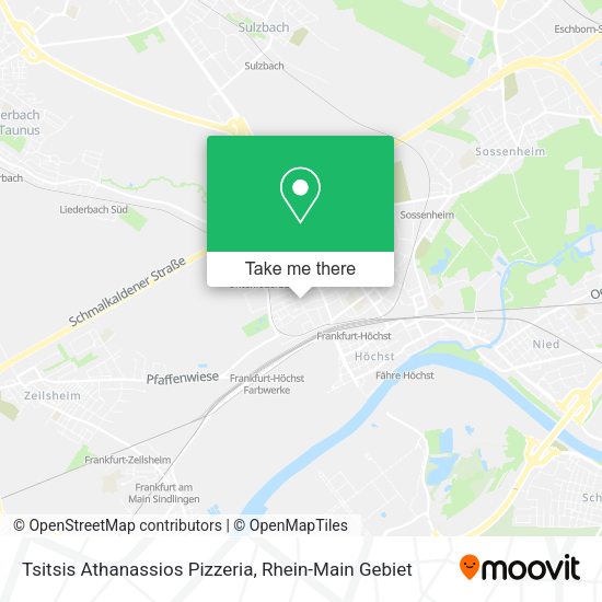 Карта Tsitsis Athanassios Pizzeria